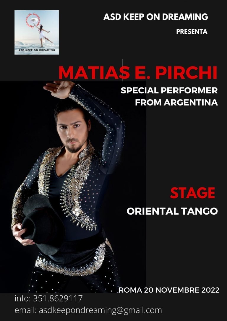 Scopri di più sull'articolo Stage di Oriental Tango con Matias Pirchi
